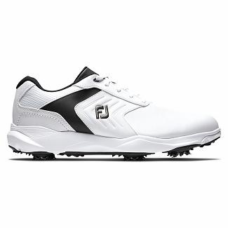 Scarpe Golf Footjoy Uomo Ecomfort Spikes Bianche/Nere Italia KDM705431